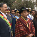 Inician los actos por el 199 aniversario de la Independencia de Bolivia con una ofrenda a la Pachamama